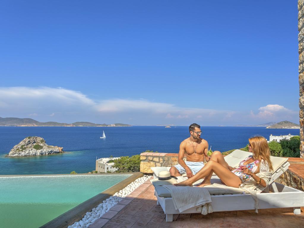 Eirini Luxury Hotel Villas Grikos Bay  Buitenkant foto