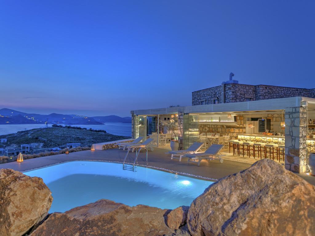 Eirini Luxury Hotel Villas Grikos Bay  Buitenkant foto