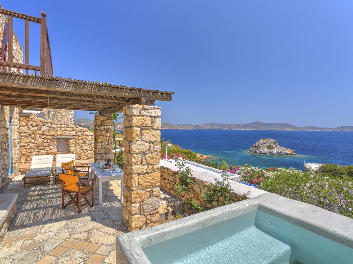 Eirini Luxury Hotel Villas Grikos Bay  Buitenkant foto