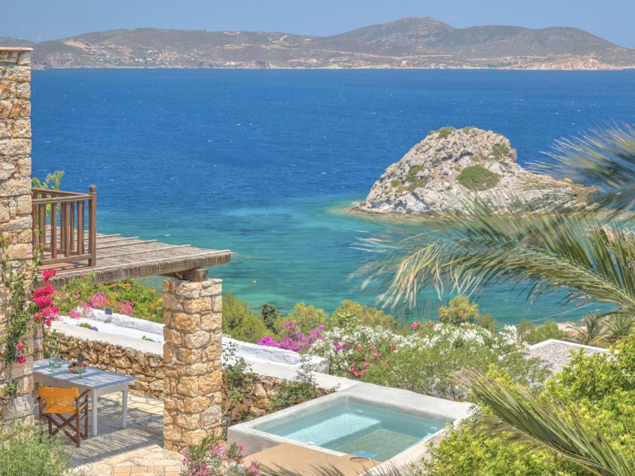 Eirini Luxury Hotel Villas Grikos Bay  Buitenkant foto